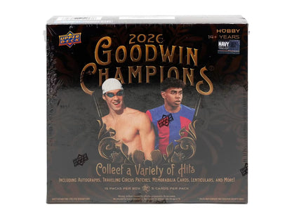 Project Mozi Breaks – Personal Box -2026 Upper Deck Goodwin Champions Sealed Hobby Box