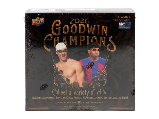 Project Mozi Breaks – Personal Box -2026 Upper Deck Goodwin Champions Sealed Hobby Box