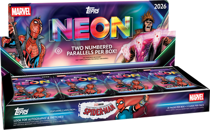 Project Mozi Breaks – Break #770 1.0 PYCG: 2026 Topps Neon Marvel Mega Sealed Case Break