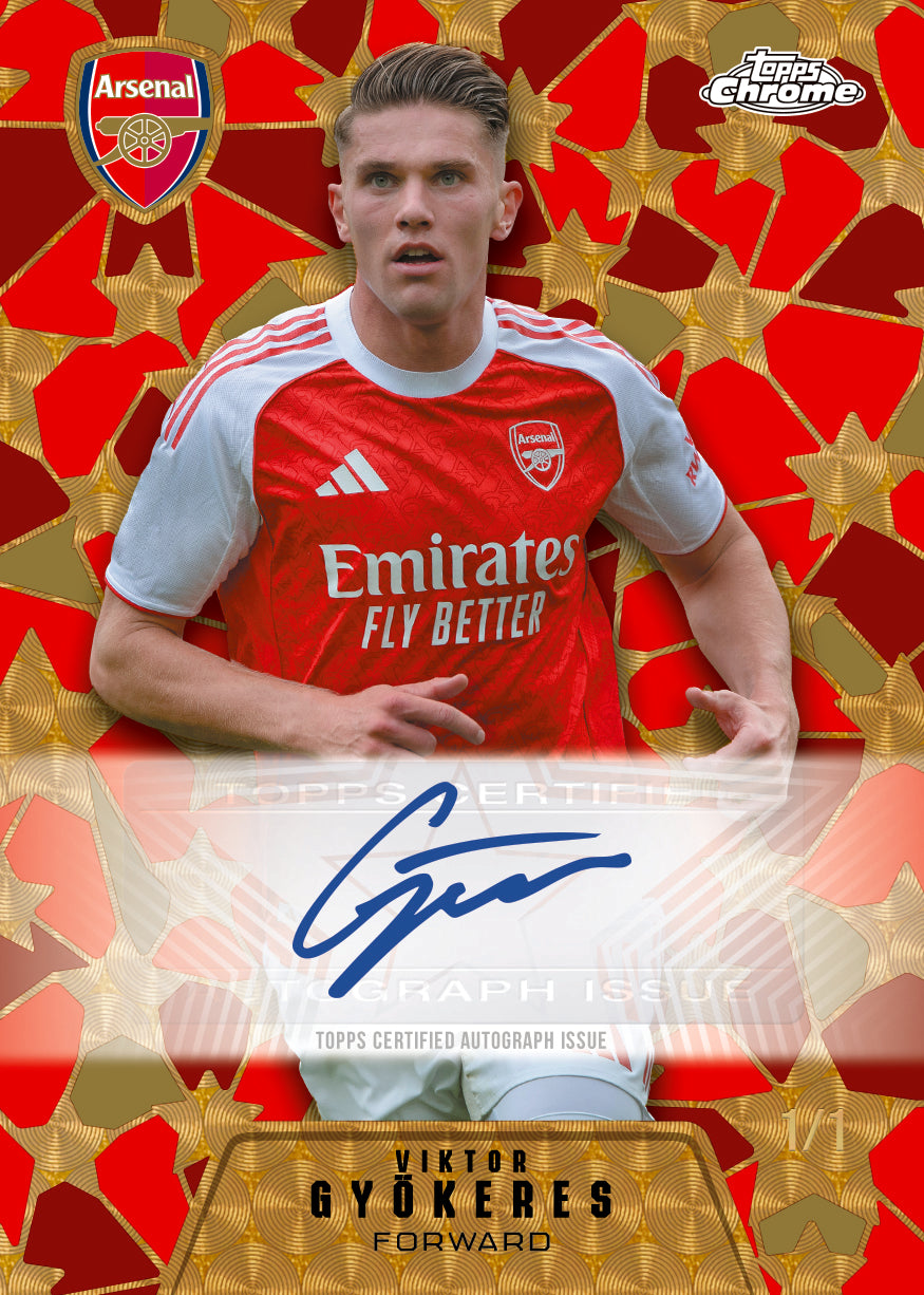Project Mozi Breaks – Break #610 1.0 PYP: Topps Chrome® Arsenal 2025/26 3 Box Break