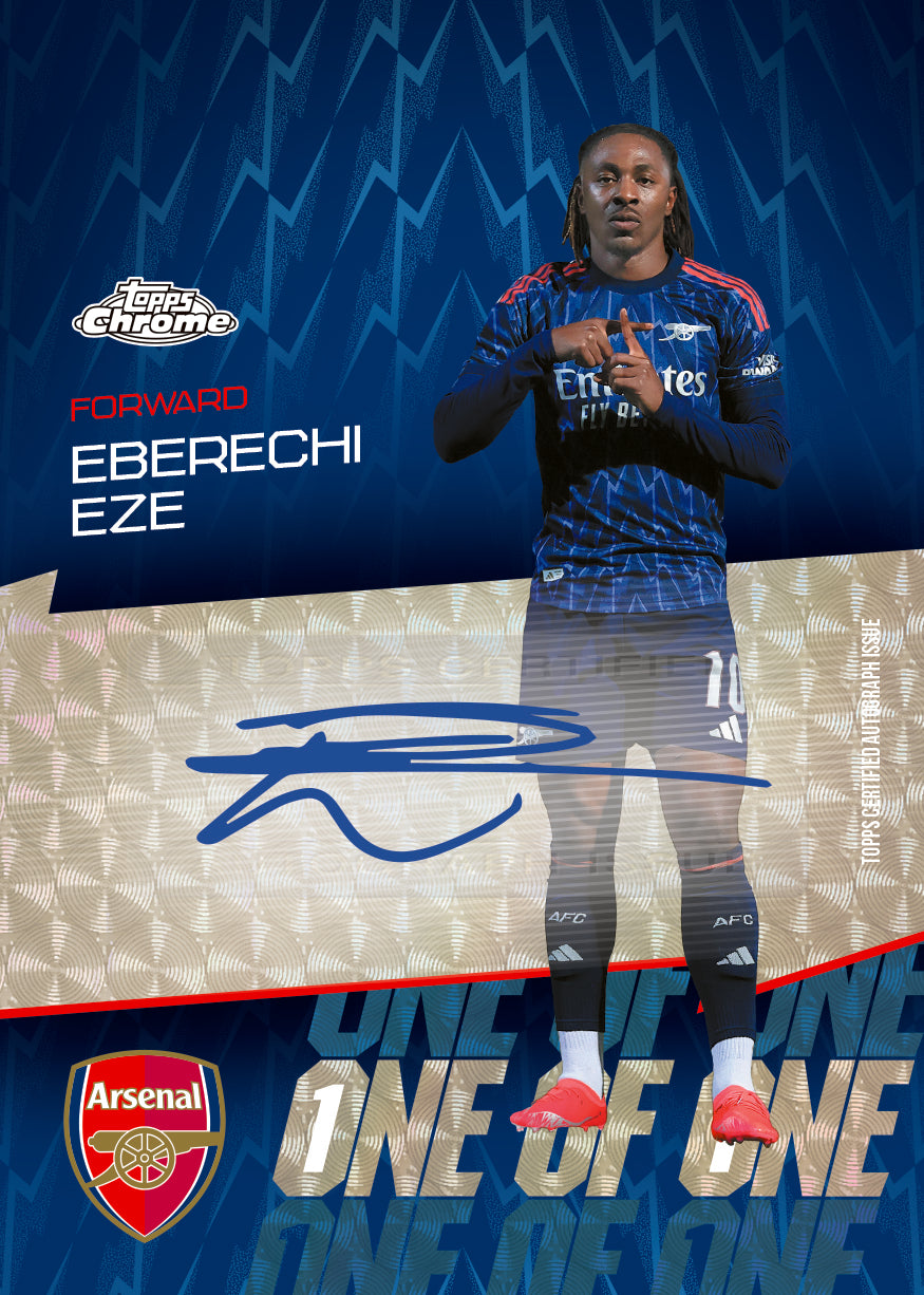 Project Mozi Breaks – Break #610 1.0 PYP: Topps Chrome® Arsenal 2025/26 3 Box Break