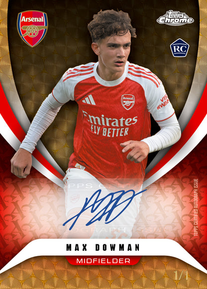 Project Mozi Breaks – Break #610 1.0 PYP: Topps Chrome® Arsenal 2025/26 3 Box Break