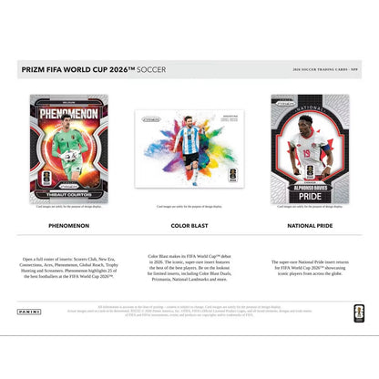 Project Mozi Breaks – Break #693 PYTP: 2026 Panini Prizm FIFA World Cup 2026 Counter Display Case Break