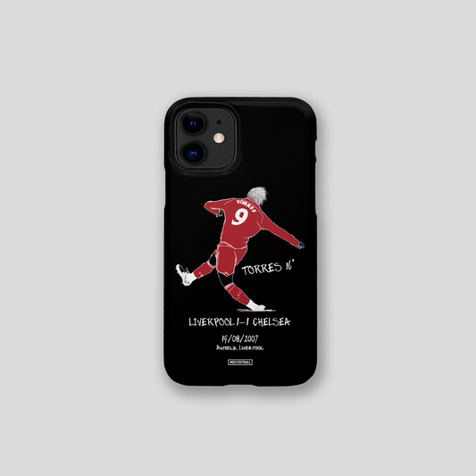 Fernando Torres Anfield Debut Goal Hand Sketched Case