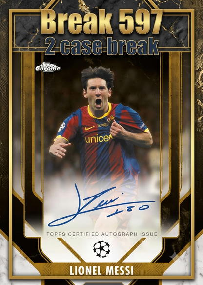 Project Mozi Breaks – Break #597 2.0 PYTP: 2025-26 Topps Chrome®️ UEFA Club Competitions Hobby 2 Sealed Case Break (24 Boxes)
