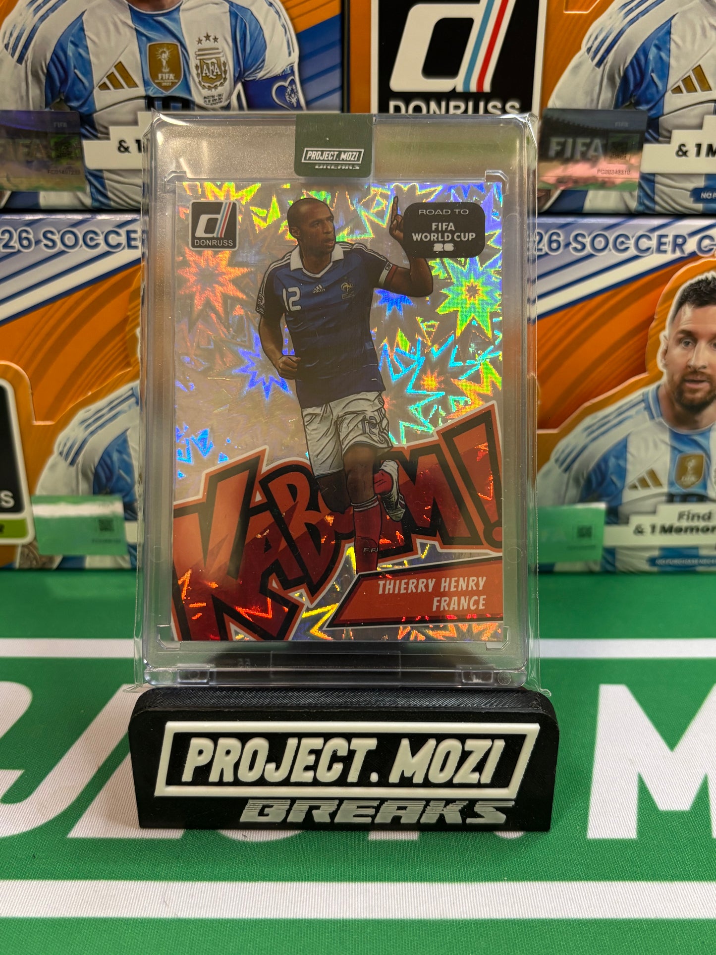 Project Mozi Breaks – Break #609 PYTP: 2025-26 Panini Donruss Road To FIFA World Cup 26 Soccer Hobby International Case Break