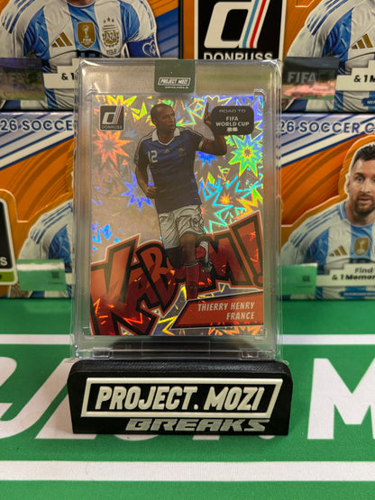 Project Mozi Breaks – Break #609 PYTP: 2025-26 Panini Donruss Road To FIFA World Cup 26 Soccer Hobby International Case Break