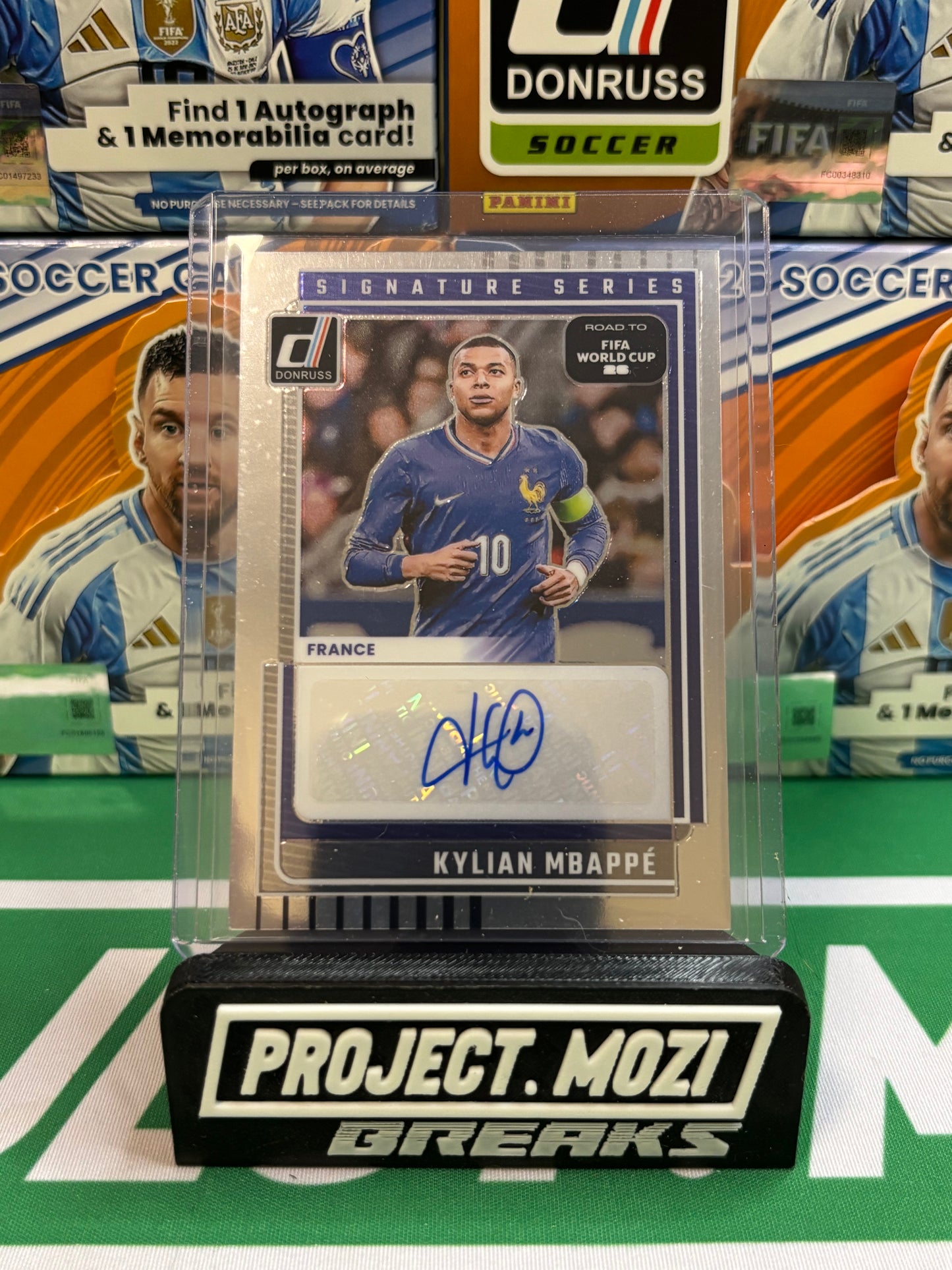 Project Mozi Breaks – Break #609 PYTP: 2025-26 Panini Donruss Road To FIFA World Cup 26 Soccer Hobby International Case Break