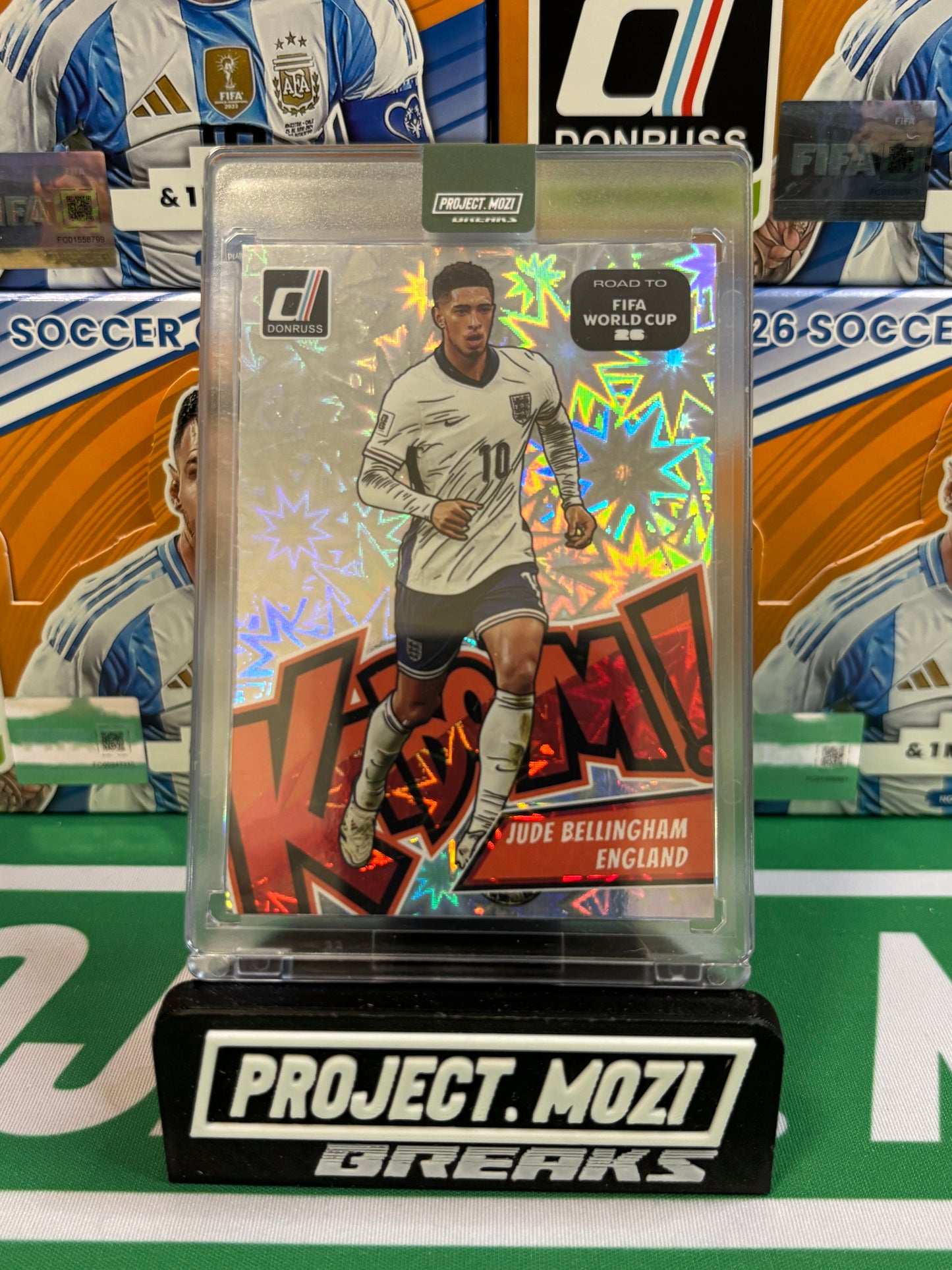 Project Mozi Breaks – Break #609 PYTP: 2025-26 Panini Donruss Road To FIFA World Cup 26 Soccer Hobby International Case Break