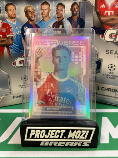 Project Mozi Breaks – Break #594 PYTP: 2025-26 Topps Chrome®️ UEFA Club Competitions Mega Full Case + FDI 1 Box Break (21 Boxes in Total)