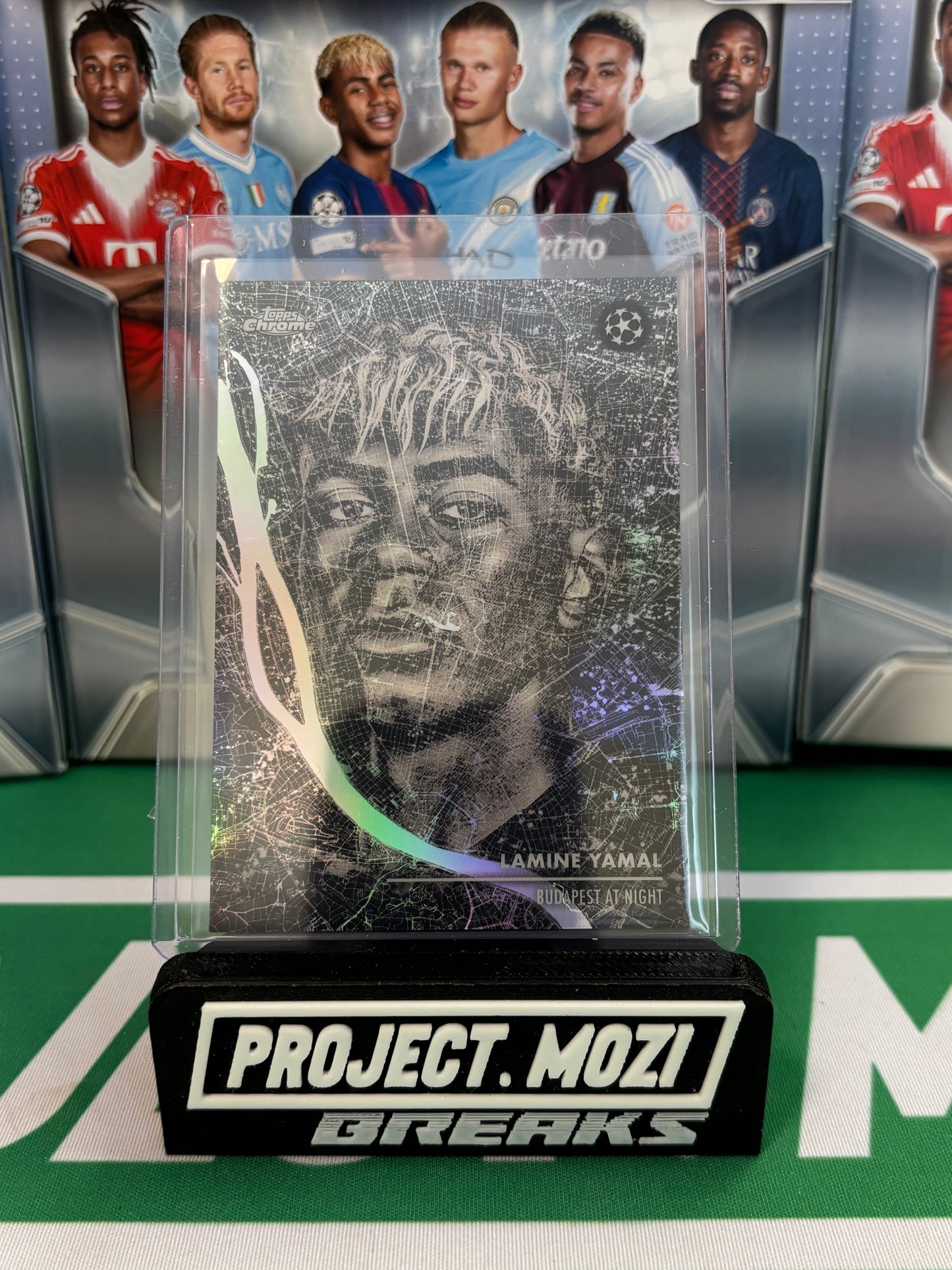Project Mozi Breaks – Break #635 PYTP: 2025-26 Topps Chrome®️ UEFA Club Competitions FDI Hobby 2 Box Break