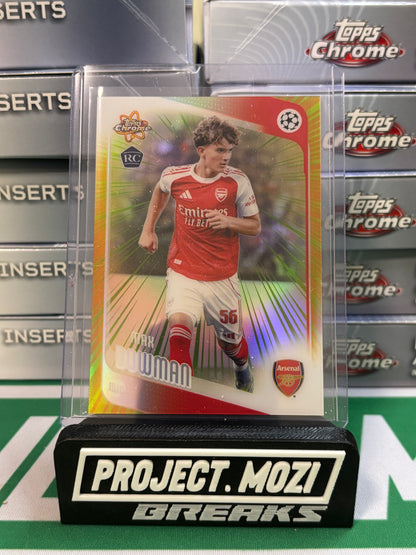 Project Mozi Breaks – Break #635 PYTP: 2025-26 Topps Chrome®️ UEFA Club Competitions FDI Hobby 2 Box Break