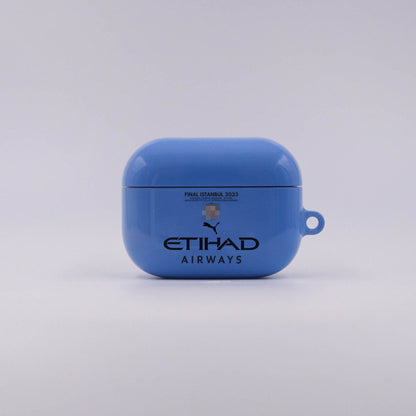 Man Blue 22/23 UCL Final Home AirPods Case