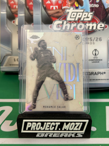 Project Mozi Breaks – Break #614 PYTP: 2025-26 Topps Chrome®️ UEFA Club Competitions Value Full Case + FDI 1 Box Break (41 Boxes in Total)