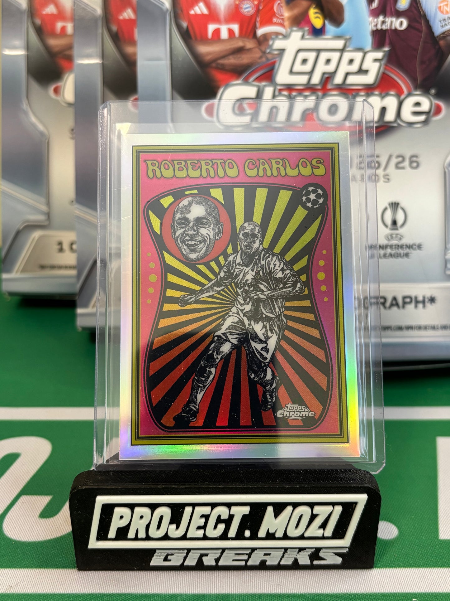 Project Mozi Breaks – Break #614 PYTP: 2025-26 Topps Chrome®️ UEFA Club Competitions Value Full Case + FDI 1 Box Break (41 Boxes in Total)
