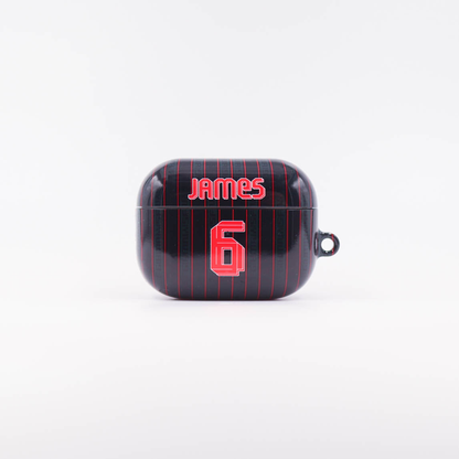 Liv Red 22/23 LBJ Black AirPods Case