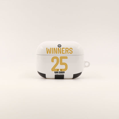 Newcastle 24/25 Carabao Cup Final Home AirPods Case