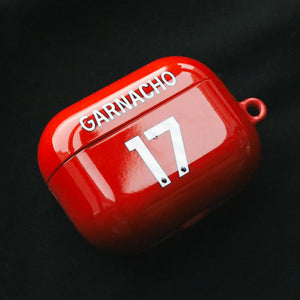 Man Red 24/25 Home AirPods Case