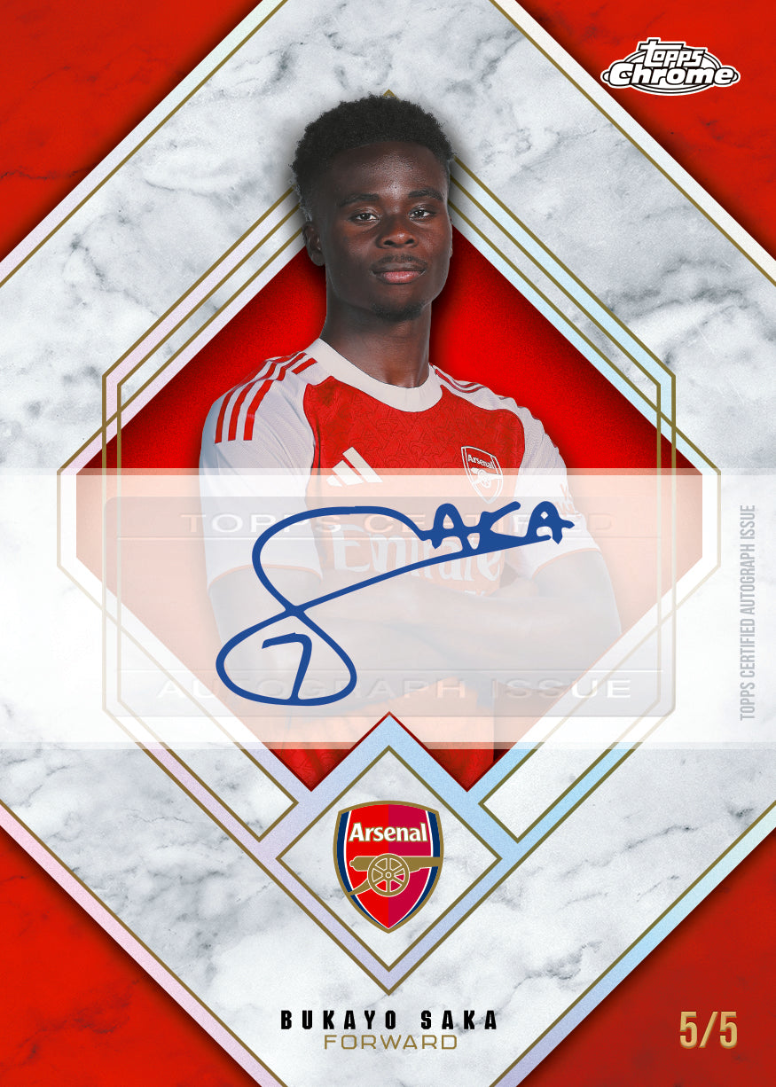 Project Mozi Breaks – Break #610 1.0 PYP: Topps Chrome® Arsenal 2025/26 3 Box Break