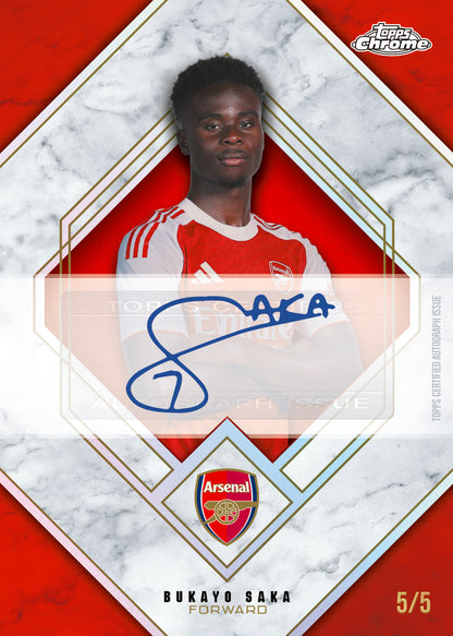Project Mozi Breaks – Break #610 1.0 PYP: Topps Chrome® Arsenal 2025/26 3 Box Break