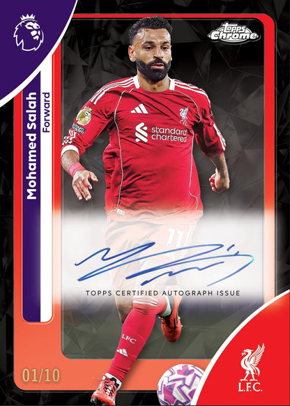 Project Mozi Breaks – Break #763 1.0 PYTP: 2026 Topps® Chrome Premier League - Sapphire Edition 2 Box Break from Sealed Case
