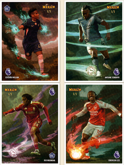 Project Mozi Breaks – Break #622 PYTP: 2025-26 Topps Chrome®️ Merlin Premier League Hobby Sealed Case Break (12 Boxes)