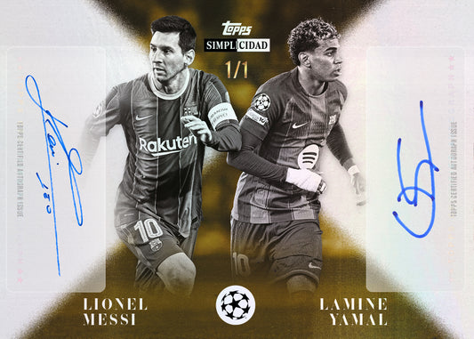 Project Mozi Breaks – Private Break - Topps® UEFA Club Competitions Simplicidad 2025-26 (1 Box)