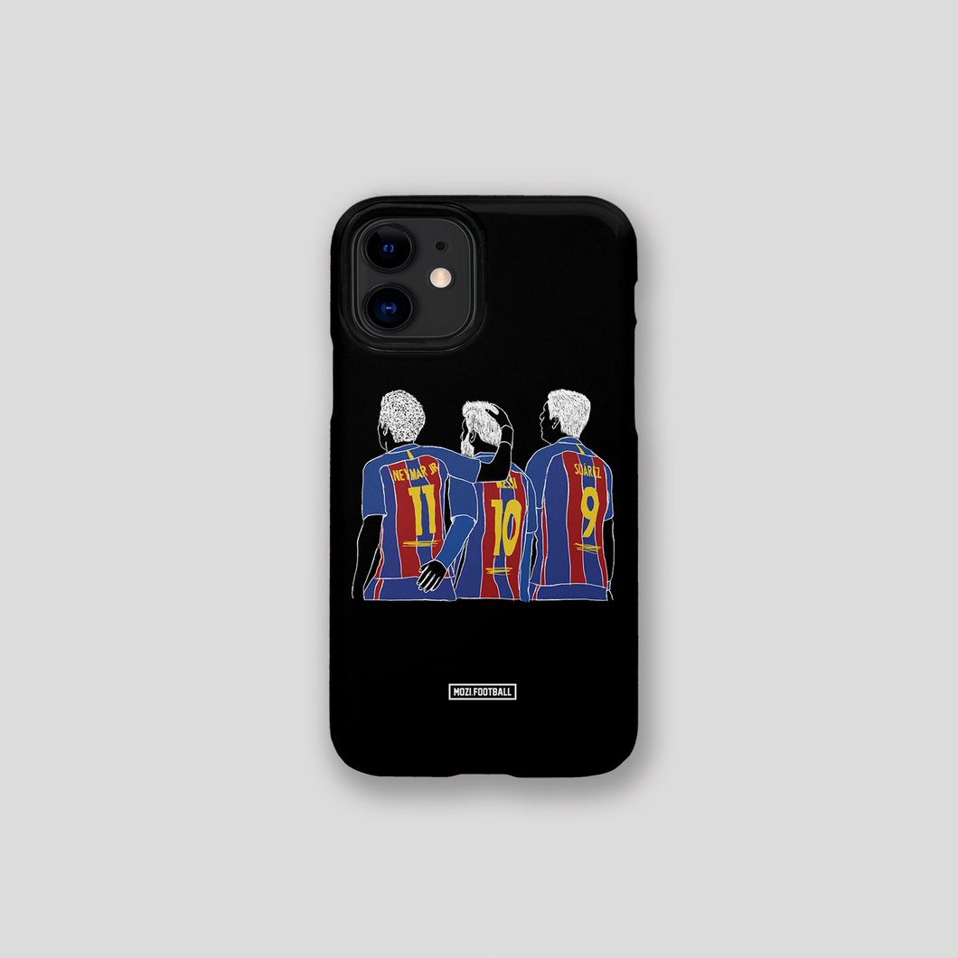 Messi Suarez Neymar MSN Hand Sketched Phone Case