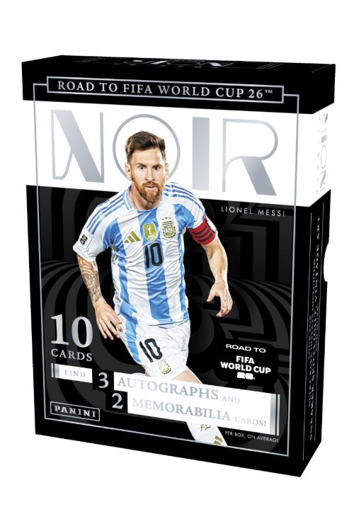 Project Mozi Breaks – Break #592 PYTP: Panini Noir Road to FIFA World Cup 2026™️ Hobby Case (3 Boxes)