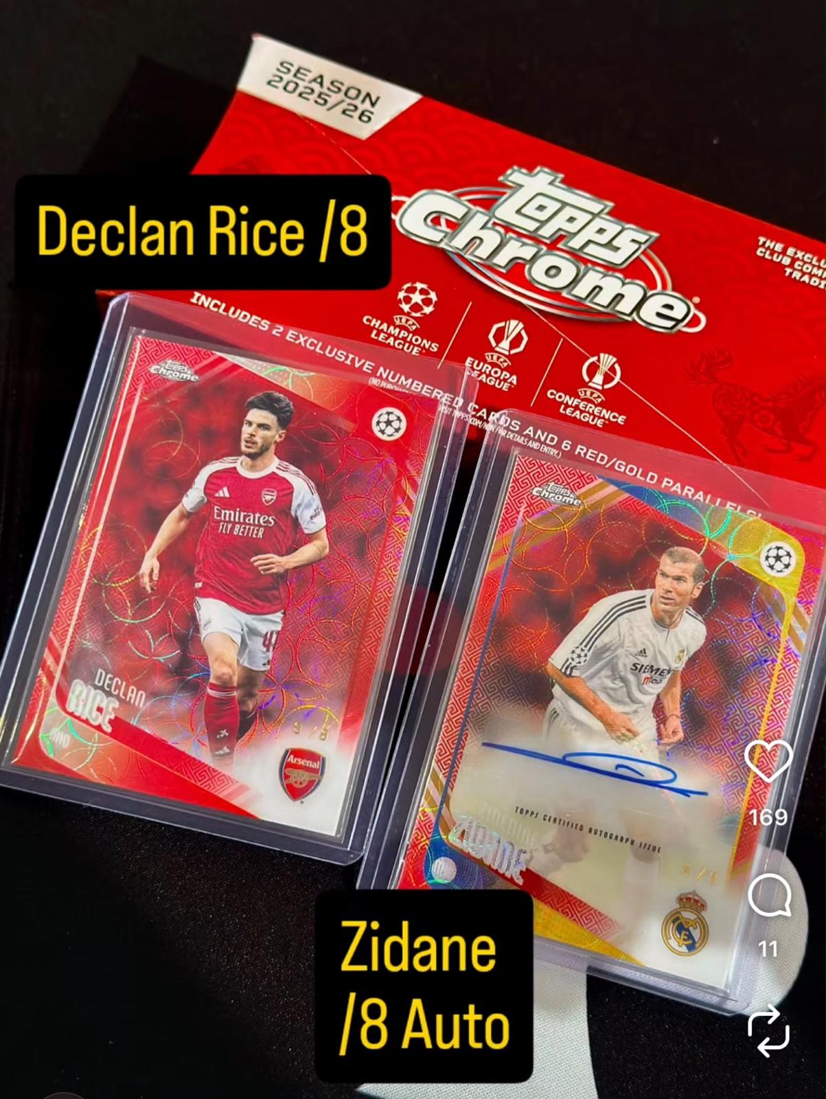Project Mozi Breaks – Break #620 PYTP: 2025-26 Topps Chrome UEFA Club Competitions UCC Hongbao Full Case Break (12 Boxes)
