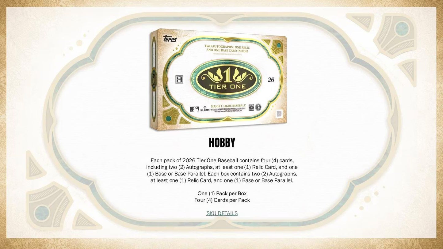 Project Mozi Breaks – Break #645 PYTP: 2026 Topps Tier One Baseball 12 Boxes Sealed Case Break