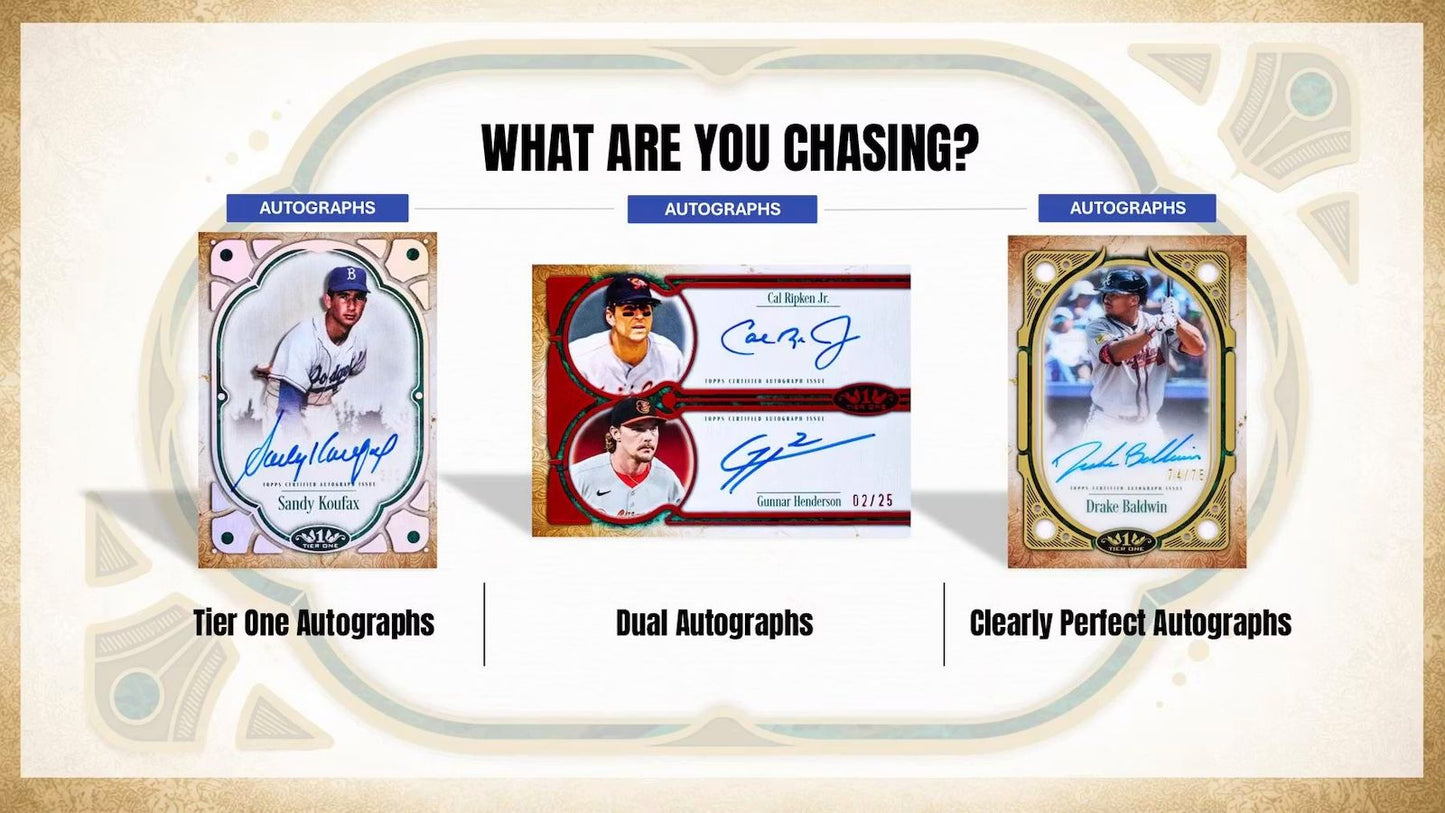 Project Mozi Breaks – Break #645 PYTP: 2026 Topps Tier One Baseball 12 Boxes Sealed Case Break