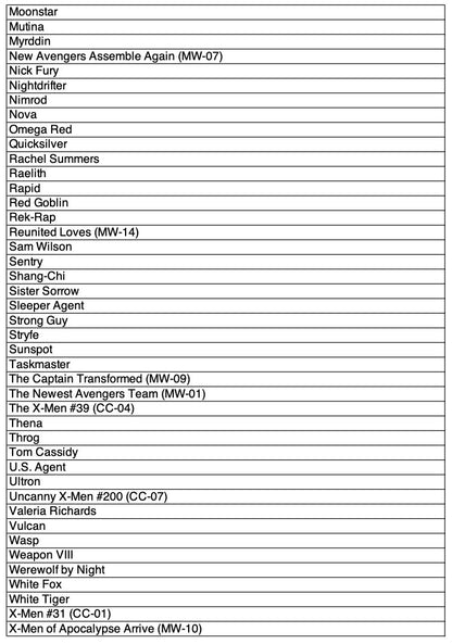 Project Mozi Breaks – Break #654 PYCG: 2026 Topps Marvel Comics Chrome Hobby Box Sealed Case Break (8 Boxes)