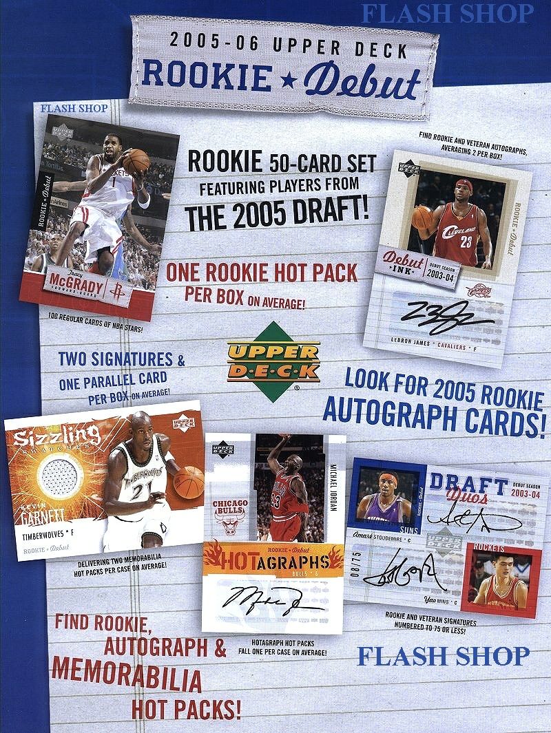 Project Mozi Breaks – Break #700 3.0  Upper Deck Rookie Debut Basketball 2005-2006 1 box (from case) mix 2024-25 Panini National Treasures Hobby International 1 Box (from sealed case)