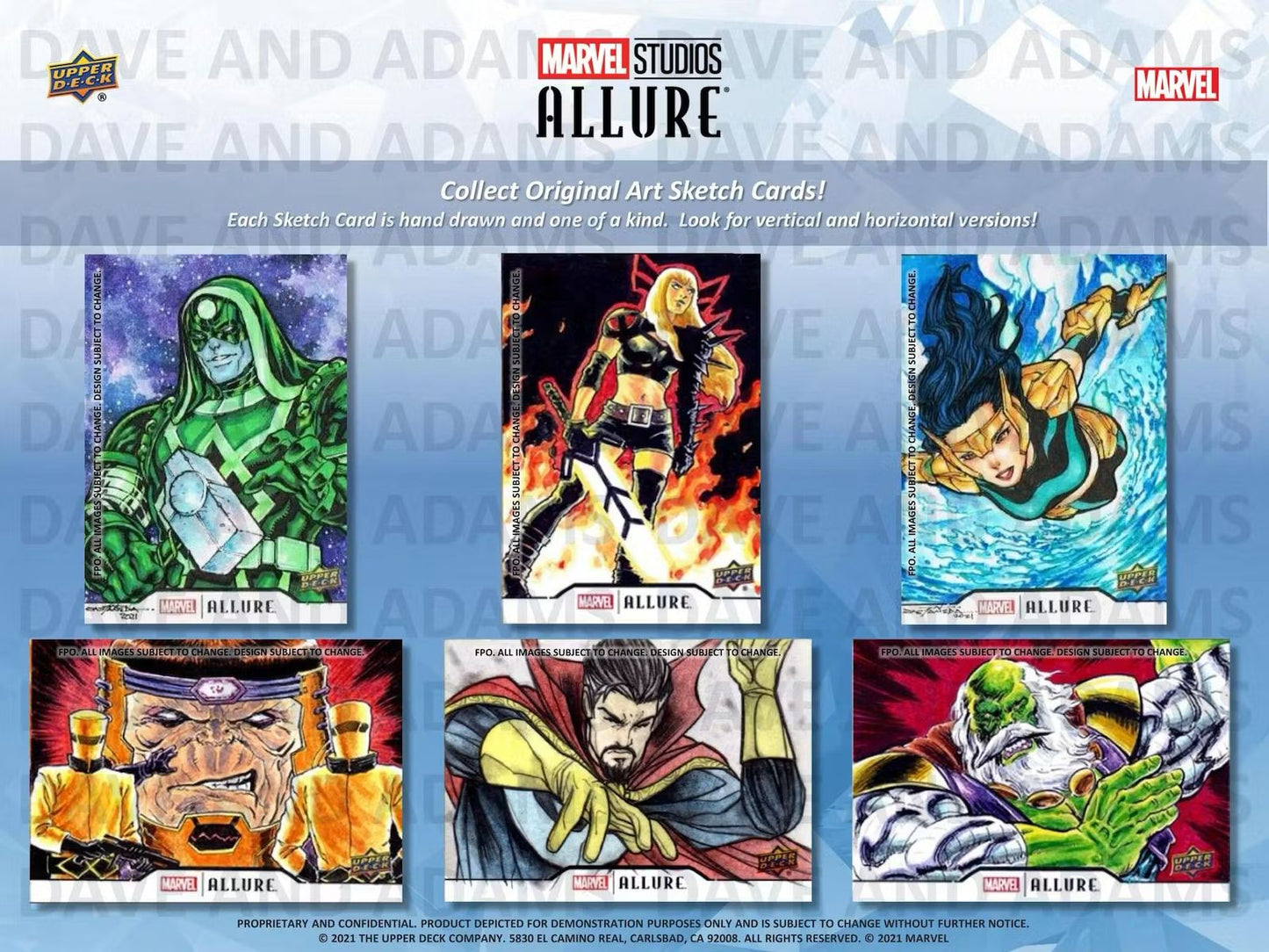 Project Mozi Breaks – Break #685 PYCG: 2022 Upper Deck Marvel Allure Sealed Case Break (20 Boxes)
