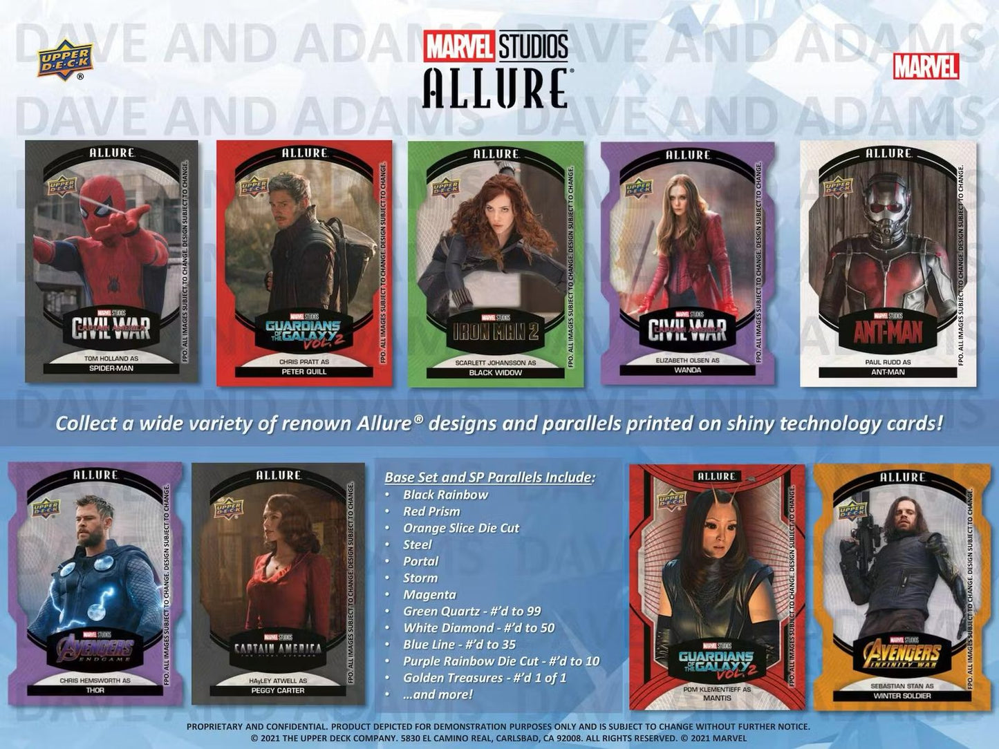 Project Mozi Breaks – Break #685 PYCG: 2022 Upper Deck Marvel Allure Sealed Case Break (20 Boxes)