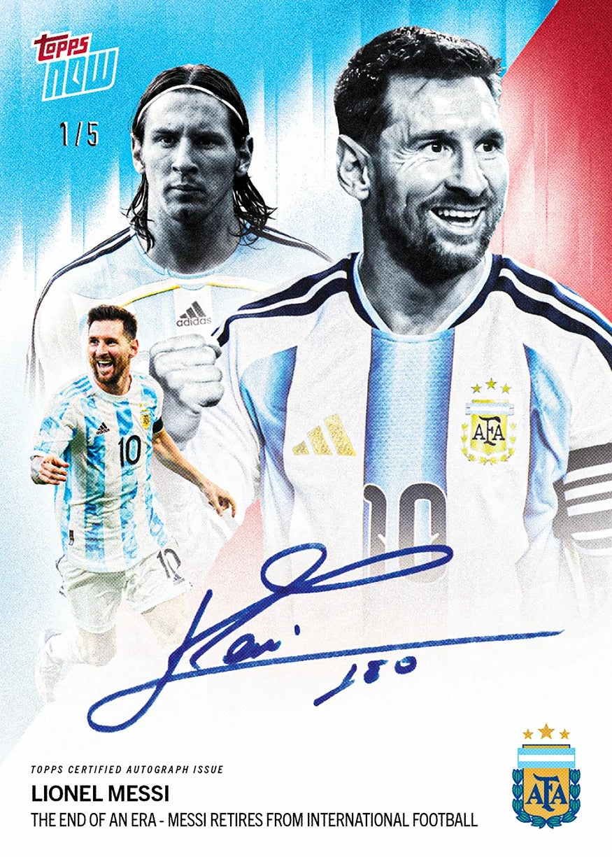 Project Mozi Breaks – Group Order #219 Lionel Messi - 2026 Argentina Topps NOW®️ - Card 1
