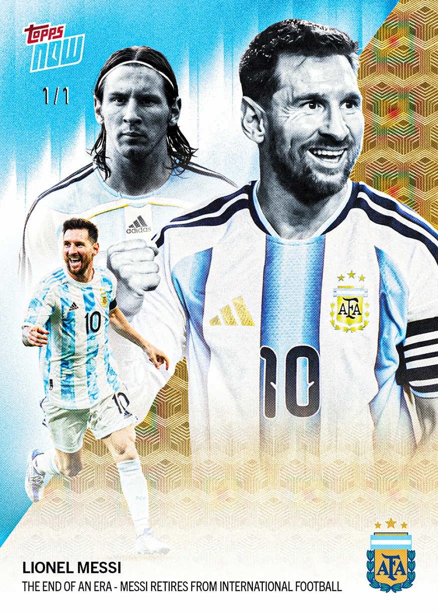 Project Mozi Breaks – Group Order #219 Lionel Messi - 2026 Argentina Topps NOW®️ - Card 1