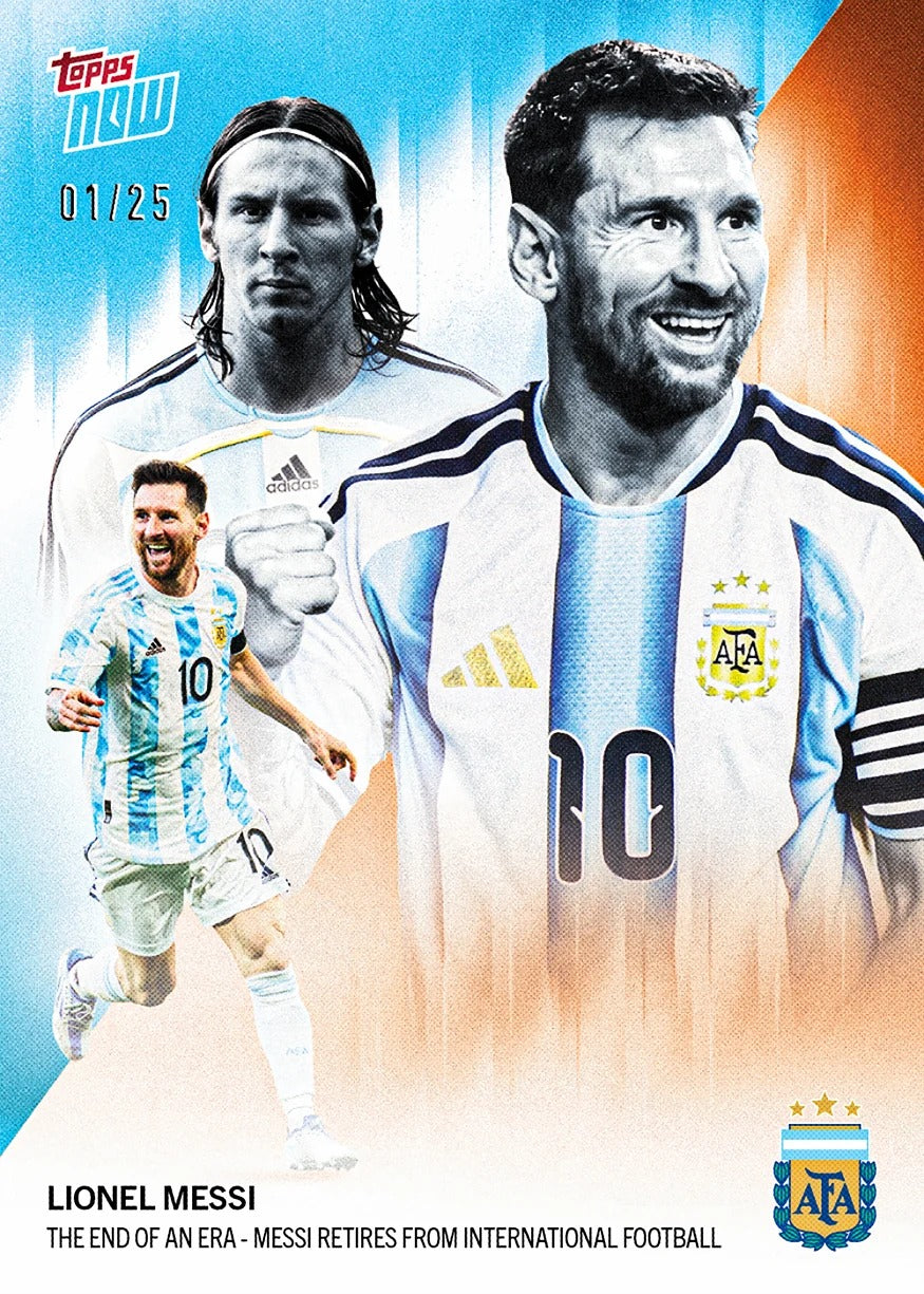 Project Mozi Breaks – Group Order #219 Lionel Messi - 2026 Argentina Topps NOW®️ - Card 1