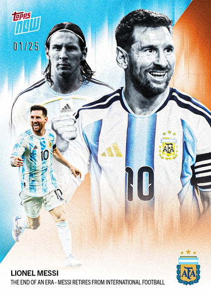 Project Mozi Breaks – Group Order #219 Lionel Messi - 2026 Argentina Topps NOW®️ - Card 1