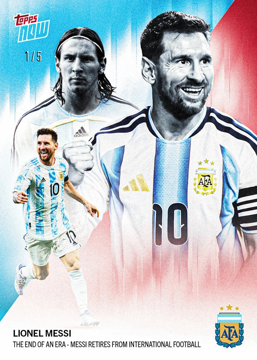 Project Mozi Breaks – Group Order #219 Lionel Messi - 2026 Argentina Topps NOW®️ - Card 1
