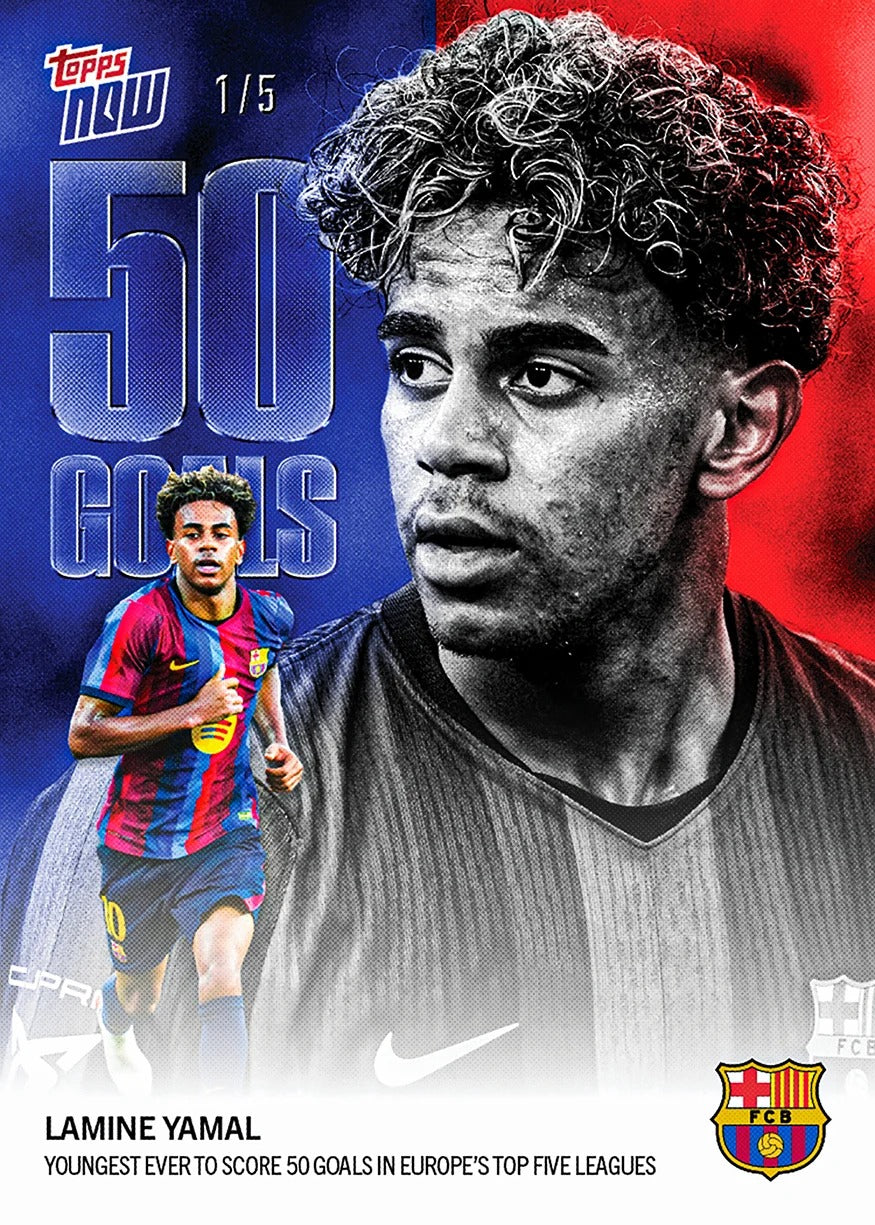 Project Mozi Breaks – Group Order #221 Lamine Yamal - 2026-27 FC Barcelona Topps NOW®️ - Card 2