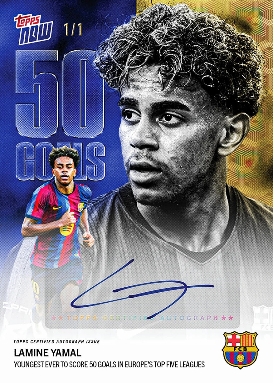Project Mozi Breaks – Group Order #221 Lamine Yamal - 2026-27 FC Barcelona Topps NOW®️ - Card 2