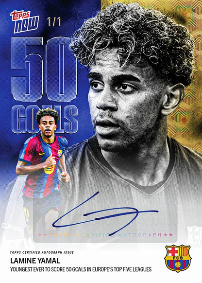 Project Mozi Breaks – Group Order #221 Lamine Yamal - 2026-27 FC Barcelona Topps NOW®️ - Card 2