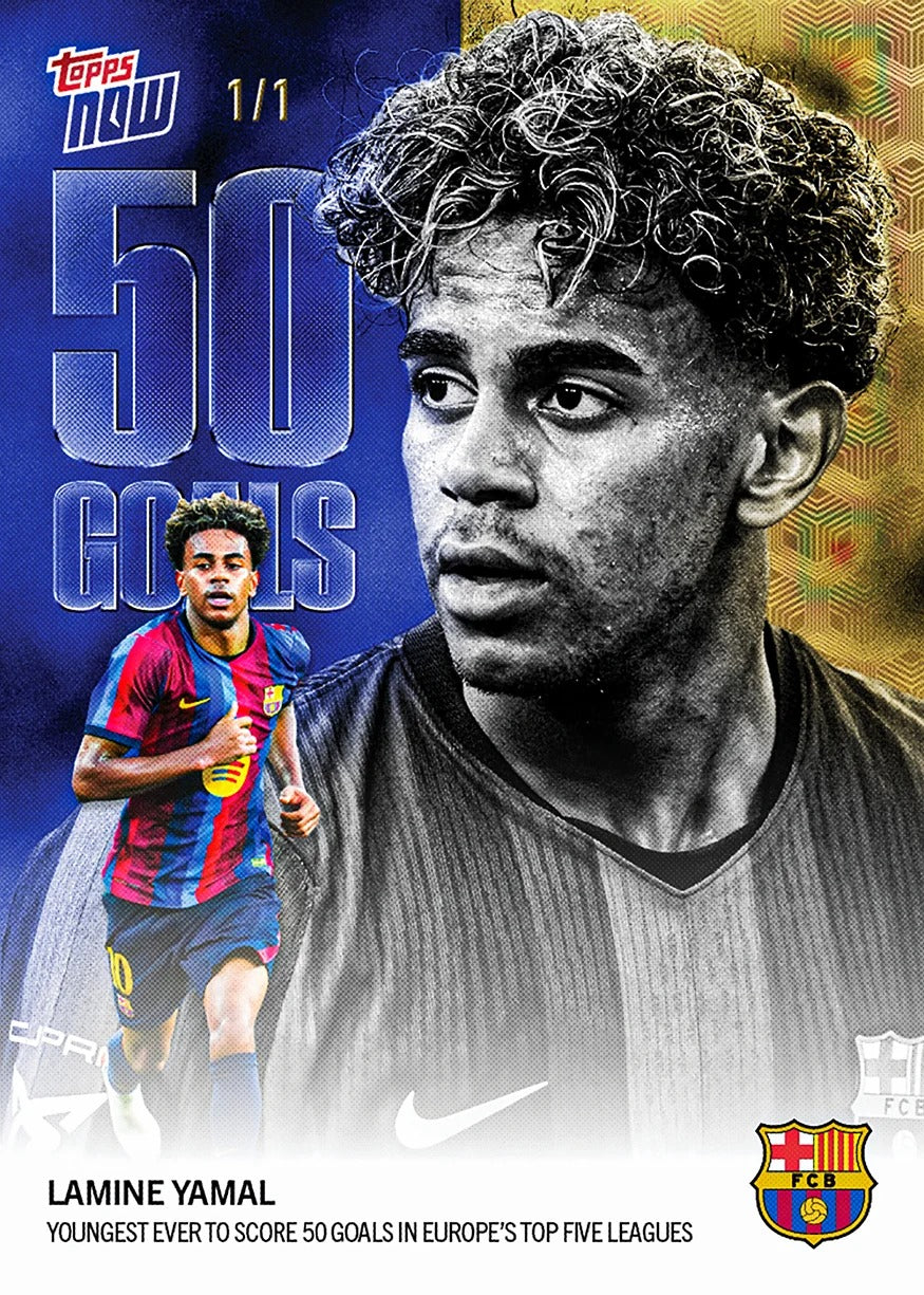 Project Mozi Breaks – Group Order #221 Lamine Yamal - 2026-27 FC Barcelona Topps NOW®️ - Card 2