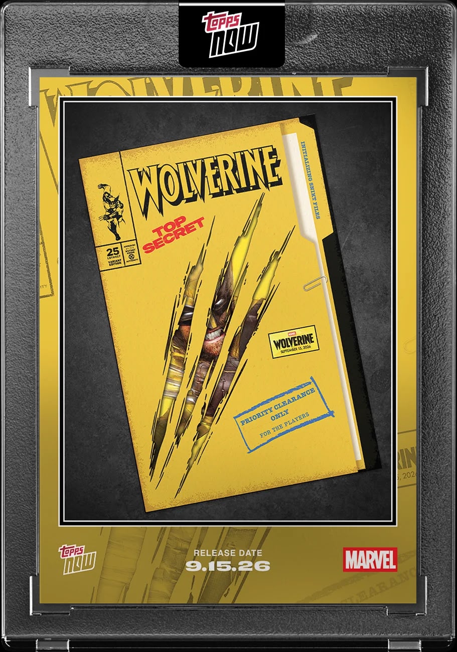 Project Mozi Breaks – Group Order #234 2026 Marvel Topps Now®️: Wolverine