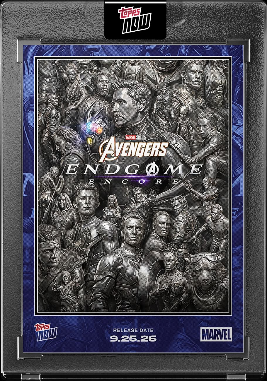 Project Mozi Breaks – Group Order #241 2026 Marvel Topps NOW: Avengers End Game Encore