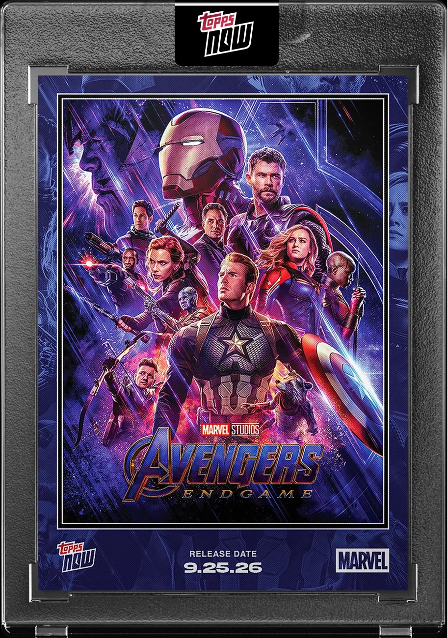 Project Mozi Breaks – Group Order #241 2026 Marvel Topps NOW: Avengers End Game Encore