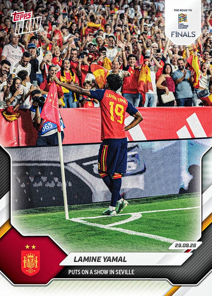 Project Mozi Breaks – Group Order #249 Lamine Yamal - 2026-27 UEFA Nations League Topps NOW®️ - Card 5