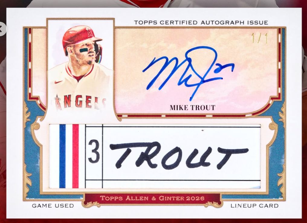 Project Mozi Breaks – Break #762 1.0 PYT: 2026 MLB Topps Allen & Ginter Hobby Sealed Case Break